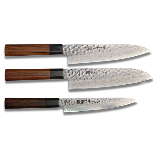 Ginza Steel - Sandvik Knife Bundle X3