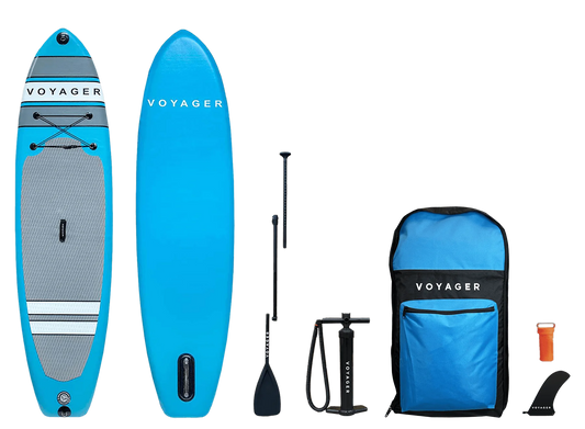 Aqua Voyager Inflatable SUP Package